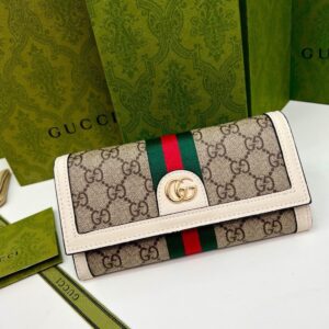 【AT9279】Gucciグッチクラシックコレクション GGモノグラム 刺繍 財布 | Gucci Italy
