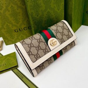 【AT9279】Gucciグッチクラシックコレクション GGモノグラム 刺繍 財布 | Gucci Italy