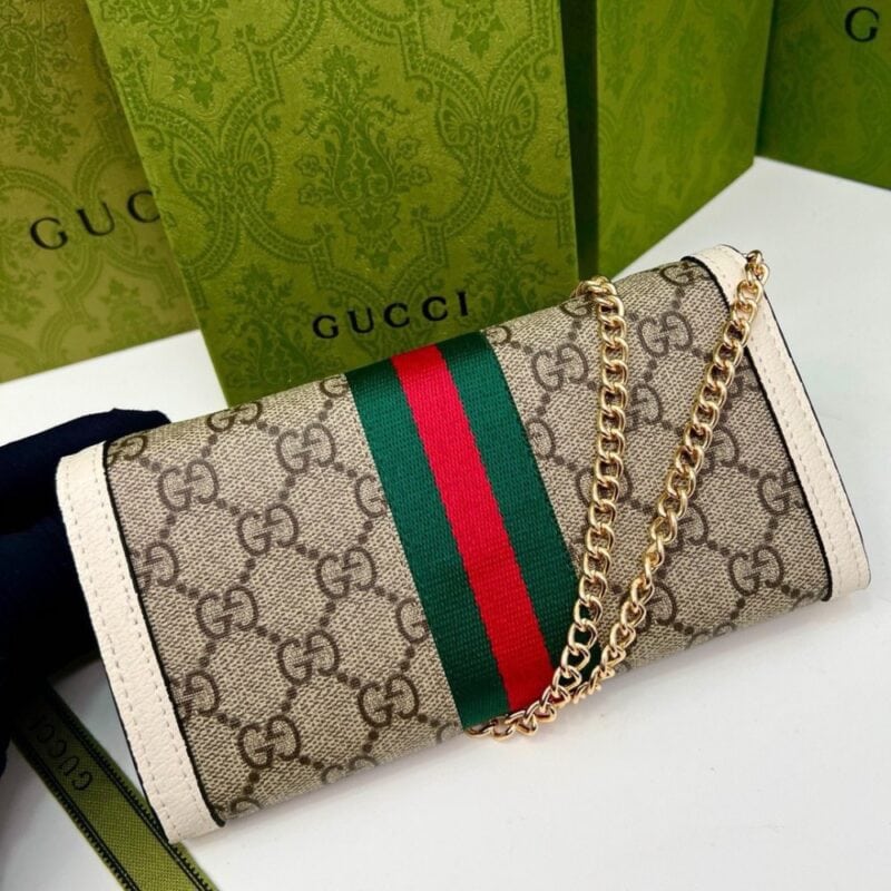 【AT9279】Gucciグッチクラシックコレクション GGモノグラム 刺繍 財布 | Gucci Italy