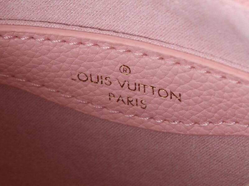 【AT9303】ルイ・ヴィトンのピンクモノグラムエンボスレザーハンドバッグ | Louis Vuitton Malletier