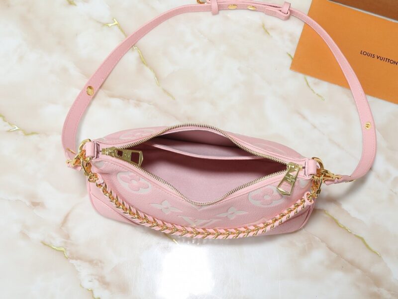 【AT9303】ルイ・ヴィトンのピンクモノグラムエンボスレザーハンドバッグ | Louis Vuitton Malletier