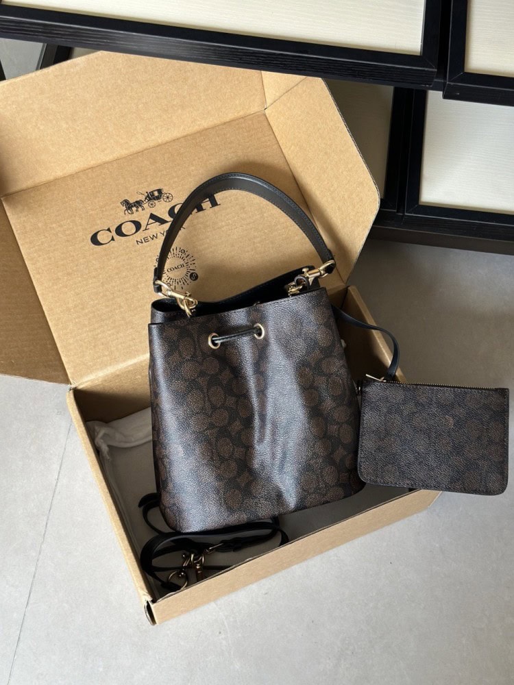 【AT9321】Coachクラシックバケツバッグ | コーチのトートバッグ、洗練されたエレガンスと高級感 | Coach