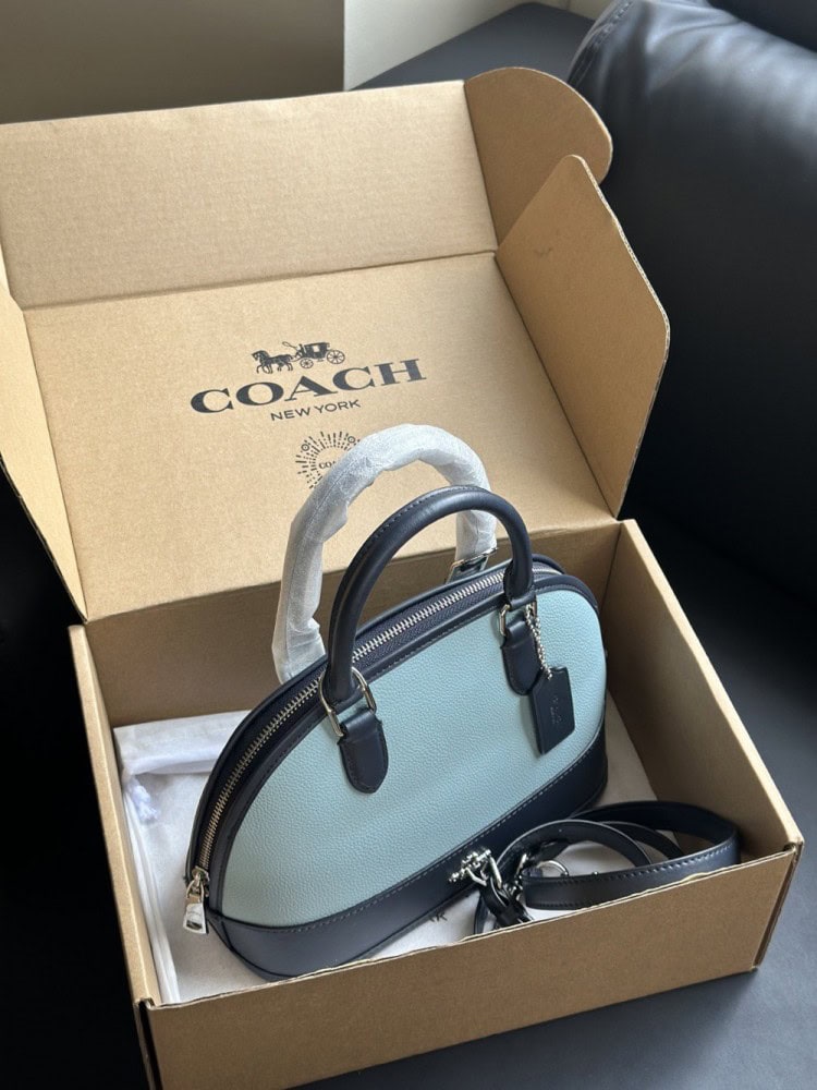【AT9328】Coach（コーチ）の贝殻型バッグ - 都会の控えめな贅沢とエレガントな質感を体現 | Coach
