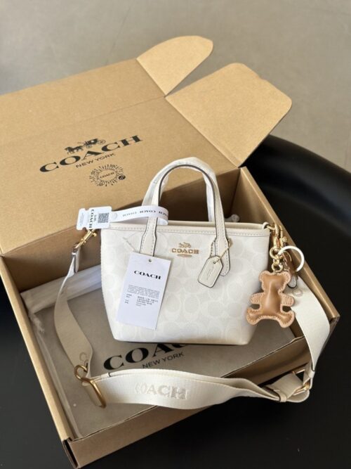 【AT9331】Coach コーチ 氷河白シリーズ ミニトートバッグ | Coach New York