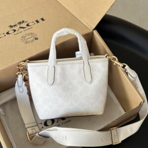 【AT9331】Coach コーチ 氷河白シリーズ ミニトートバッグ | Coach New York