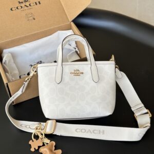 【AT9331】Coach コーチ 氷河白シリーズ ミニトートバッグ | Coach New York