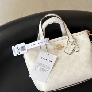 【AT9331】Coach コーチ 氷河白シリーズ ミニトートバッグ | Coach New York
