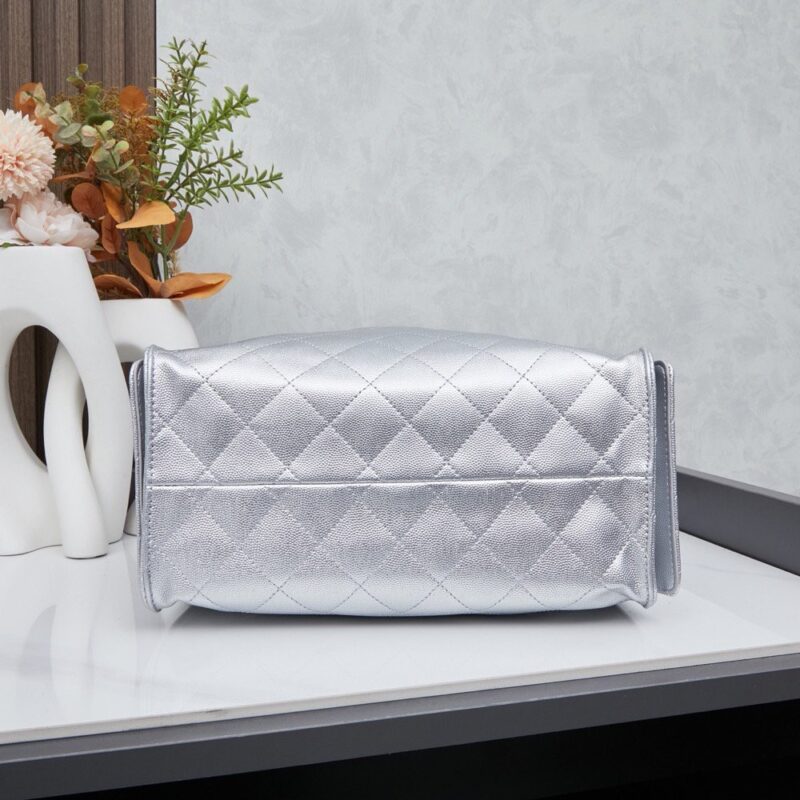 【AT9373】Chanelチャネル クラシック ダイヤ柄ハンドバッグ、都会の女性におすすめ | Chanel Paris