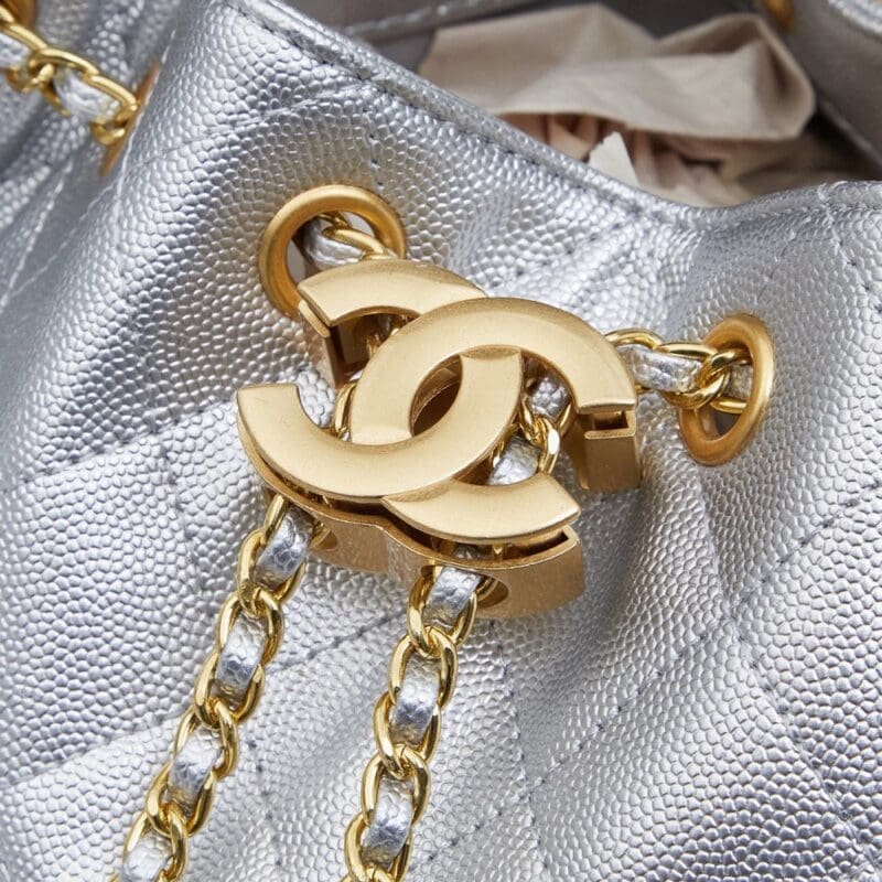 【AT9373】Chanelチャネル クラシック ダイヤ柄ハンドバッグ、都会の女性におすすめ | Chanel Paris