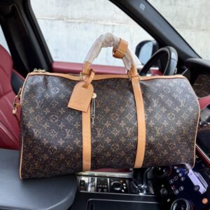 【AT9403】ルイ・ヴィトンのモノグラム旅行バッグ - ヴィンテージデニムカラーストラップ付き | Louis Vuitton Malletier