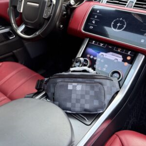 【AT9406】Louis Vuitton チェック柄ウエストバッグ | 都会的な男性に最適な贅沢な同行アイテム | Louis Vuitton Malletier