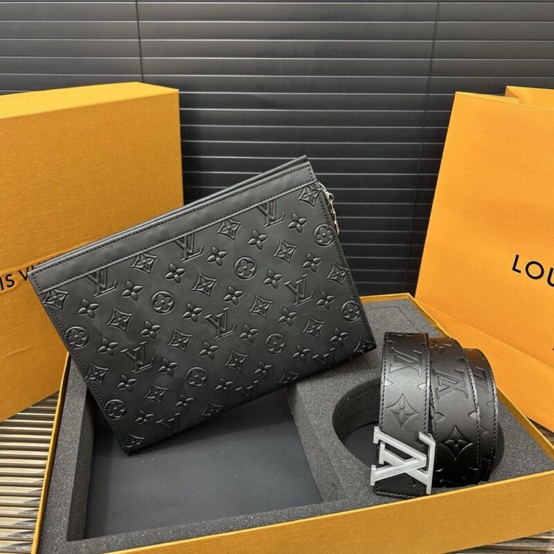 【AT9414】ルイ・ヴィトンの高級革製品セット - 贅沢な贈り物やビジネスに最適 | LV