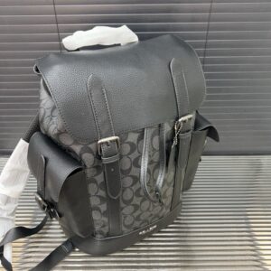 【AT9417】COACH（コーチ）ハドソンシリーズ: 都会のエリートにふさわしいエレガントなグレーリュック | Coach