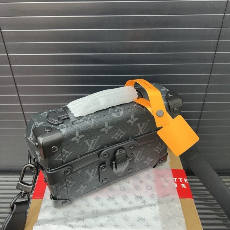 【AT9419】ルイ・ヴィトン Soul Trunk グレーキャンバスショルダーバッグ、洗練された贅沢な都市ファッション | Louis Vuitton Paris