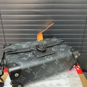 【AT9419】ルイ・ヴィトン Soul Trunk グレーキャンバスショルダーバッグ、洗練された贅沢な都市ファッション | Louis Vuitton Paris