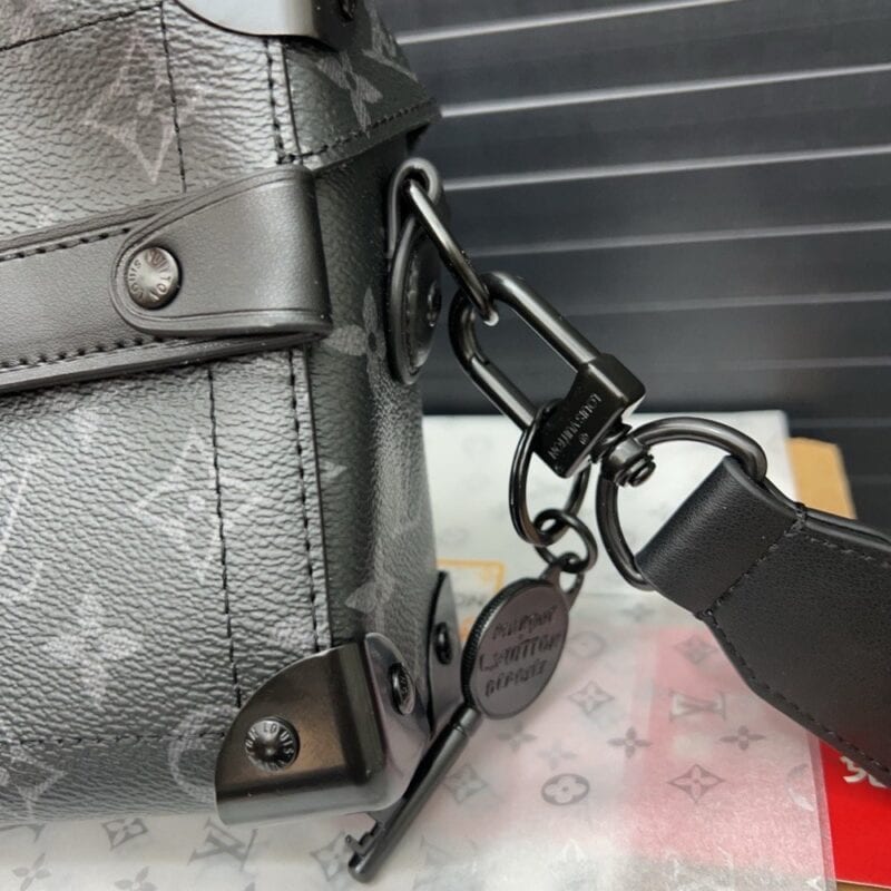 【AT9419】ルイ・ヴィトン Soul Trunk グレーキャンバスショルダーバッグ、洗練された贅沢な都市ファッション | Louis Vuitton Paris