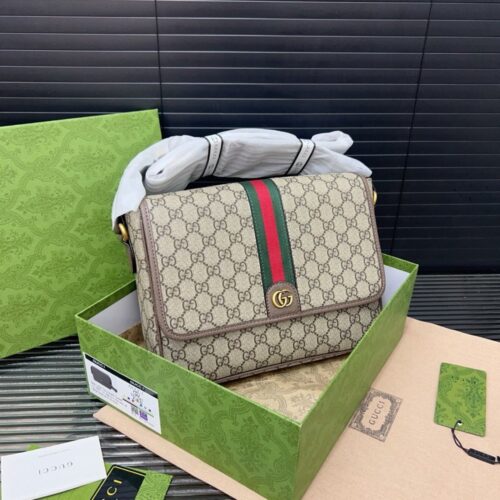 【AT9430】グッチクラシックオフィディア郵便バッグ - 贅沢なファッションスタイルを演出 | Gucci Italy
