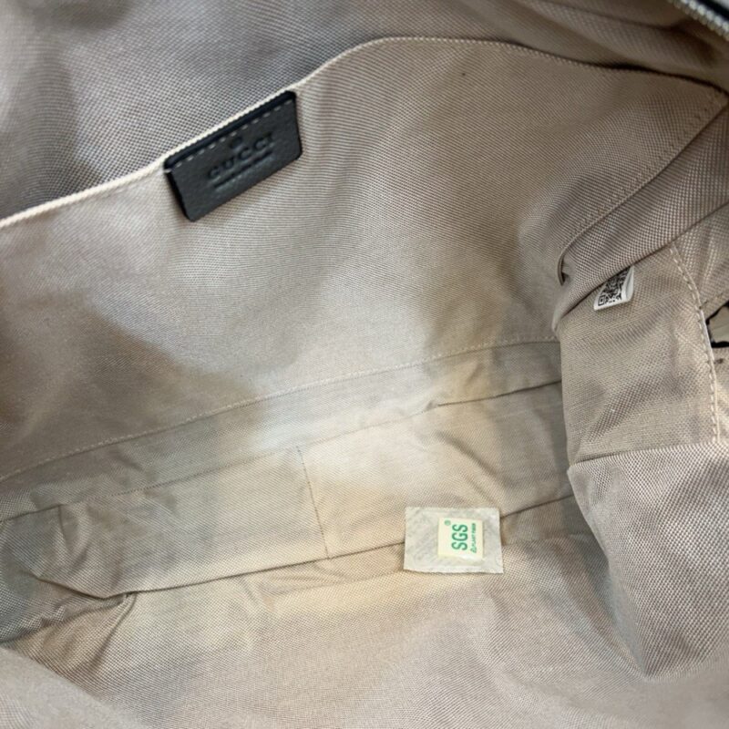 【AT9459】Gucciの高級収納バッグ - グレーのビジネスファッションバッグ | Gucci Italy