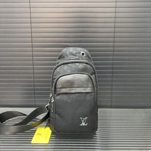 【AT9484】ルイ・ヴィトン LV ブラックショルダーチェストバッグ、贅沢なブランド雰囲気を存分に表現 | Louis Vuitton