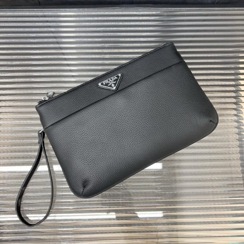 【AT9496】プラダPradaカジュアルビジネスレザーハンドバッグ | Prada
