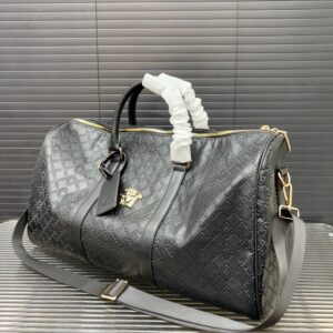 【AT9527】ヴェルサーチ Versace エンボスレザートラベルバッグ | Versace