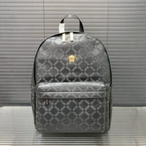 【AT9528】ヴェルサーチ クラシック エンボス加工 リュックサック メンズ ビジネス通勤 アーバンスタイル | Gianni Versace
