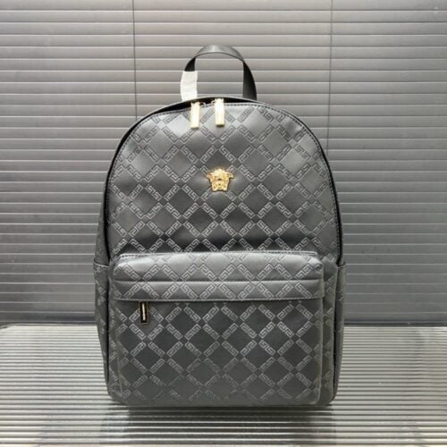 【AT9528】ヴェルサーチ クラシック エンボス加工 リュックサック メンズ ビジネス通勤 アーバンスタイル | Gianni Versace