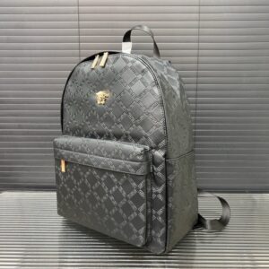 【AT9528】ヴェルサーチ クラシック エンボス加工 リュックサック メンズ ビジネス通勤 アーバンスタイル | Gianni Versace