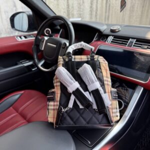 【AT9544】バーバリーチェック柄リュックサック：都会のエリート必携アイテム | Burberry