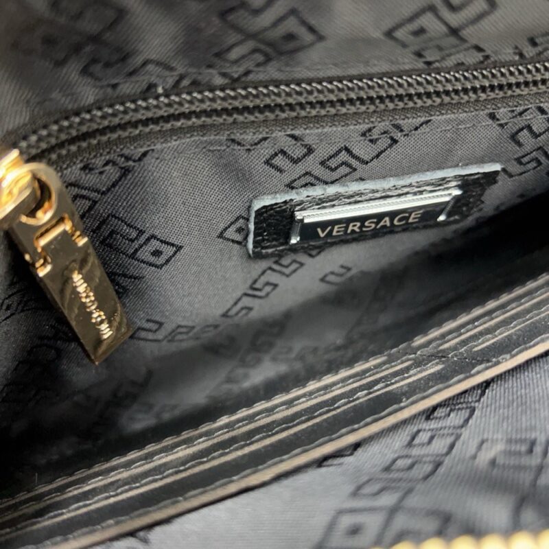 【AT9565】高級牛革素材 クラシックなデザイン イタリアンブランドのエレガントなクラッチバッグ | Versace