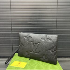 【AT9575】ルイ・ヴィトンの高級牛革ハンドバッグ - エレガントなグレーカラーでビジネスと社交イベントにおすすめ | Louis Vuitton Paris
