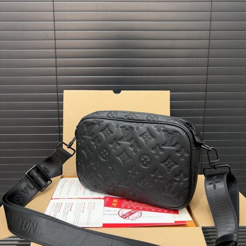 【AT9577】ルイ・ヴィトンAlphaシリーズ ブラック牛革シングルショルダーバッグ | Louis Vuitton