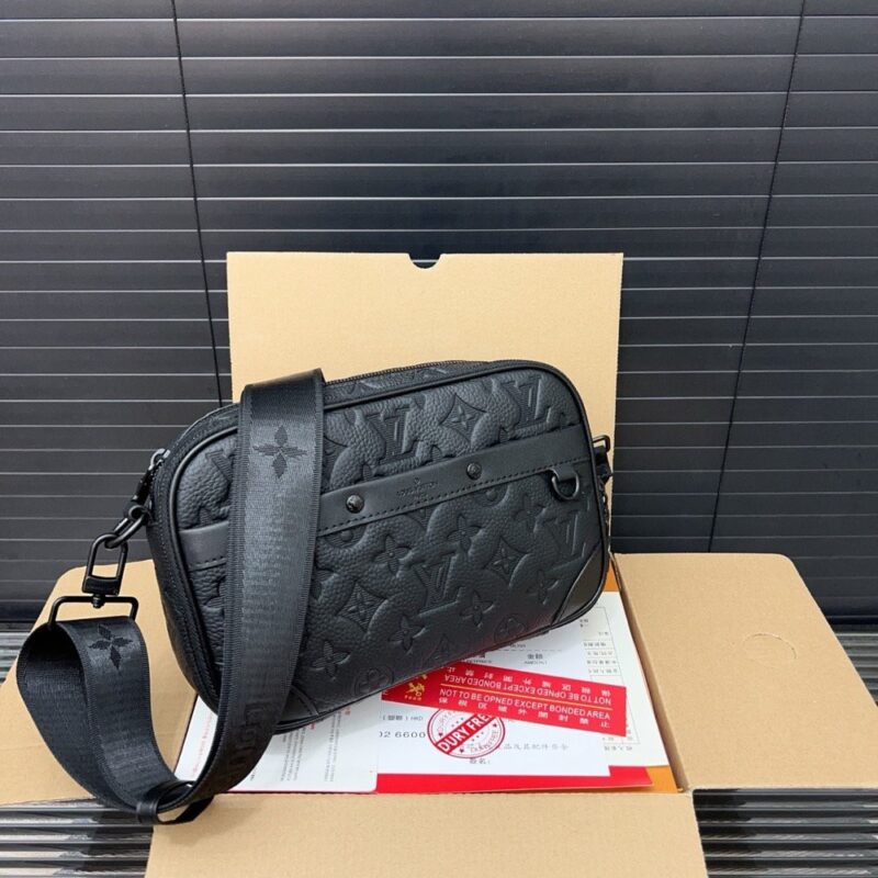 【AT9577】ルイ・ヴィトンAlphaシリーズ ブラック牛革シングルショルダーバッグ | Louis Vuitton