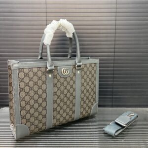 【AT9582】グッチ（Gucci）クラシックビジネスブリーフケース - エレガントな都会のエリートスタイルを演出 | Gucci Italy
