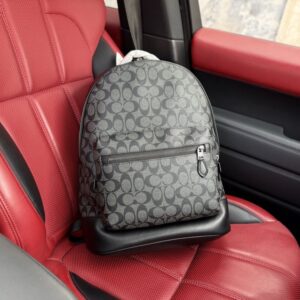 【AT9588】COACH クラシックWestシリーズバックパック：都会の紳士に必須、高級感と実用性が完璧なバッグ | Coach New York