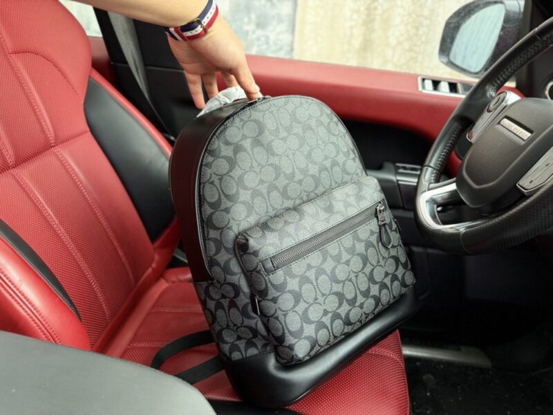 【AT9588】COACH クラシックWestシリーズバックパック：都会の紳士に必須、高級感と実用性が完璧なバッグ | Coach New York