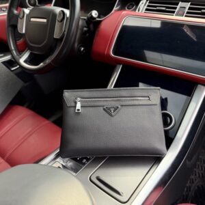 【AT9595】プラダのビジネススタイルの究極の品味を感じさせるクラッチバッグ | Prada Italy
