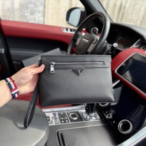 【AT9595】プラダのビジネススタイルの究極の品味を感じさせるクラッチバッグ | Prada Italy