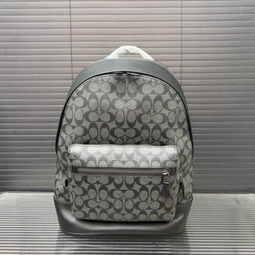 【AT9605】COACH（コーチ）のグレーの西シリーズバックパック - 都市のビジネス通勤やカジュアルな旅行に最適 | Coach New York