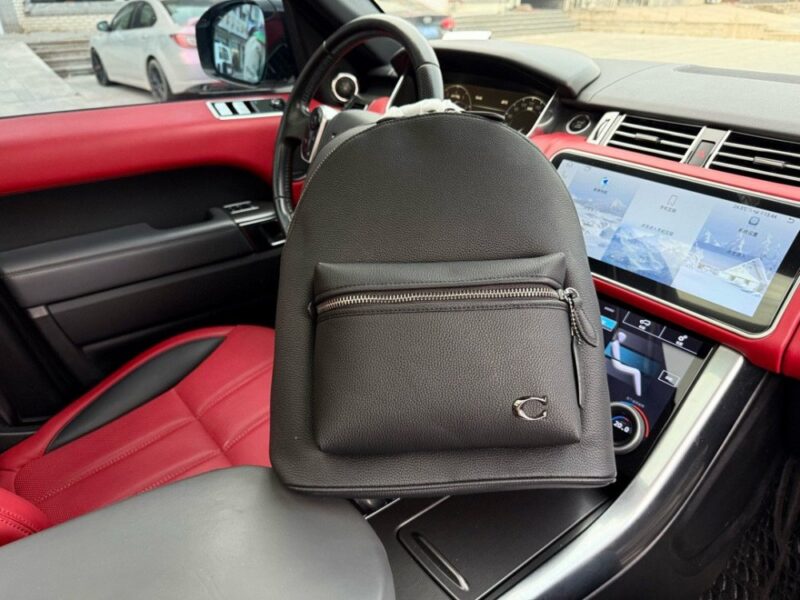 【AT9651】Coach コーチ 30番バックパック 日本語メンズレザー通勤リュック ブラック | Coach