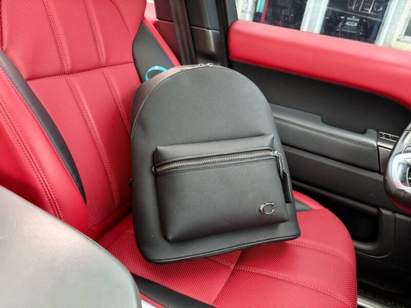 【AT9651】Coach コーチ 30番バックパック 日本語メンズレザー通勤リュック ブラック | Coach