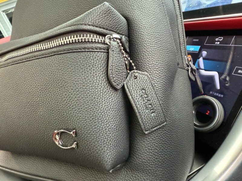 【AT9651】Coach コーチ 30番バックパック 日本語メンズレザー通勤リュック ブラック | Coach