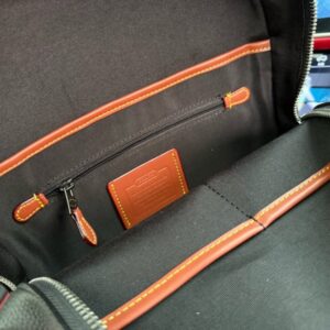 【AT9651】Coach コーチ 30番バックパック 日本語メンズレザー通勤リュック ブラック | Coach