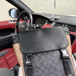 【AT9656】COACHの高級Rivingtonリュックサック：ビジネスエリート向けの都会スタイルアイテム | Coach New York