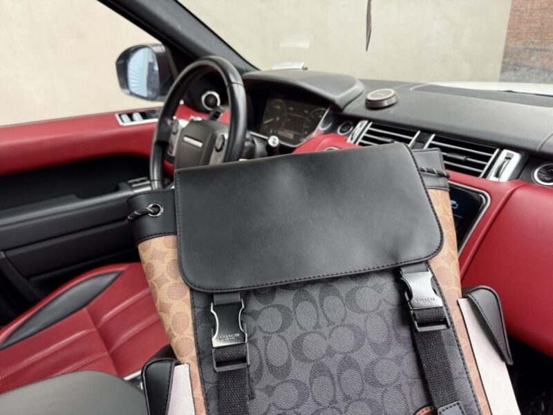 【AT9656】COACHの高級Rivingtonリュックサック：ビジネスエリート向けの都会スタイルアイテム | Coach New York