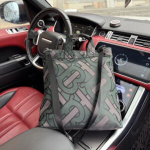 【AT9662】プラダ Prada レトロチェック柄ショルダーバッグ、高品質革製、繊細な贅沢感 | Burberry