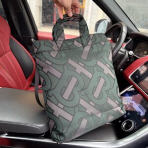 【AT9662】プラダ Prada レトロチェック柄ショルダーバッグ、高品質革製、繊細な贅沢感 | Burberry