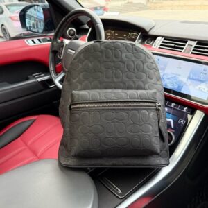 【AT9664】Coach（コーチ）の高級牛革バックパック、都会の紳士に最適 | Coach