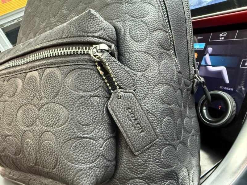 【AT9664】Coach（コーチ）の高級牛革バックパック、都会の紳士に最適 | Coach
