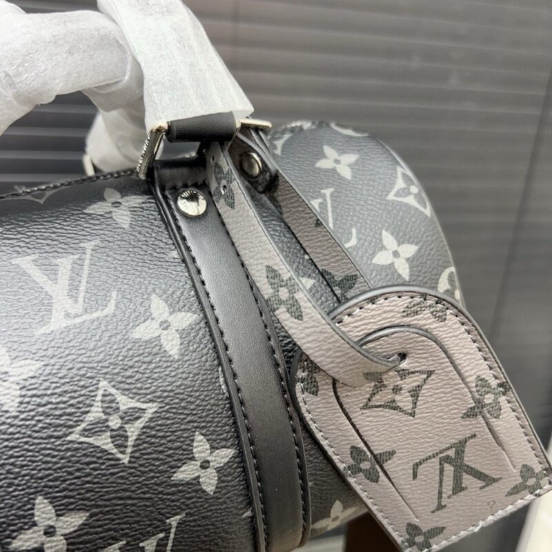 【AT9673】ルイ・ヴィトン Keepall 25クラシックシリーズ：モノグラム エクリプス ブラック＆グレー｜都市旅行、ビジネスミーティングに最適 | Louis Vuitton Paris